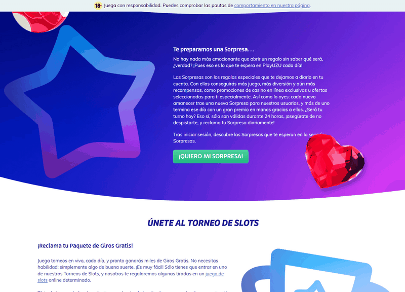 Análisis del Casino Online PlayUZU: Nuestro Veredicto